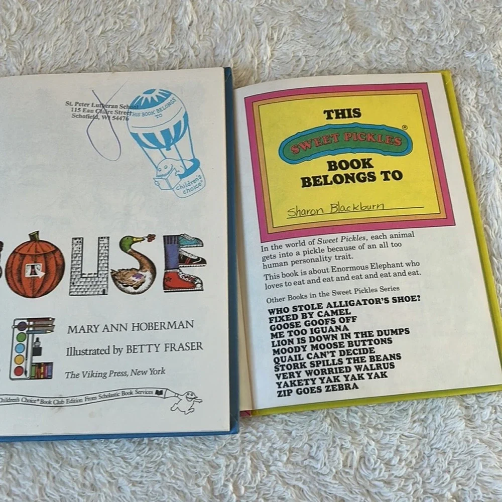 Book Bundle - Lot of 9 Vintage 60s 70s 80s Children's picture books